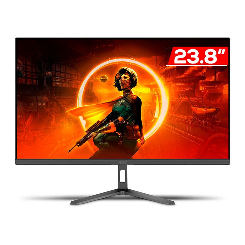 Monitor Gamer AOC 24G30E, 23.8 Pol, IPS, FHD, 1ms, 180Hz, FreeSync, HDMI/DP, 24G30E