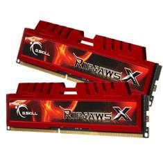 Memoria G.Skill Ripjaws X 16GB (2x8) DDR3 1866MHz Vermelha, F3-14900CL10D-16GBXL