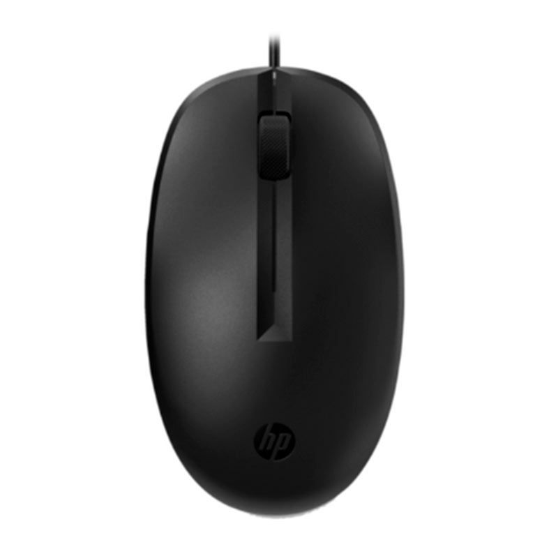 Mouse HP HPCM 125, 1200DPI, 3 Botoes, Preto, 265A9AT