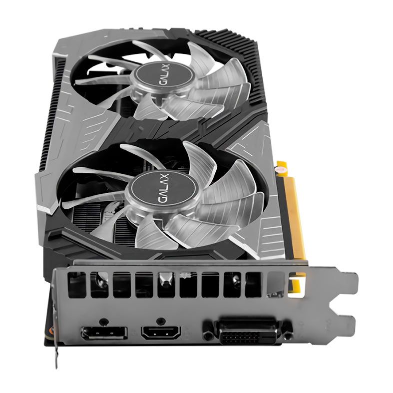 Placa de Video Galax GeForce RTX 2060 Plus 1-Click OC, 6GB, GDDR6, 192-bit, 26NRL7HP68CX-NAC