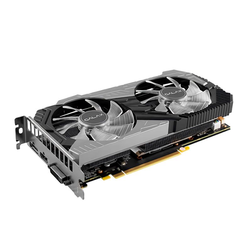 Placa de Video Galax GeForce RTX 2060 Plus 1-Click OC, 6GB, GDDR6, 192-bit, 26NRL7HP68CX-NAC