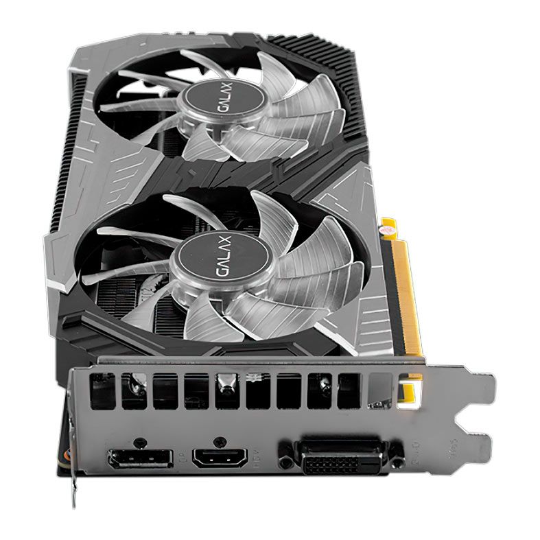 Placa de Video Galax GeForce RTX 2060 Plus 1-Click OC, 6GB, GDDR6, 192-bit, 26NRL7HP68CX