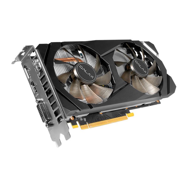 Placa de Video Galax GeForce RTX 2060 1-Click OC, 6GB, GDDR6, 192-bit, 26NRL7HPX7OC-NAC