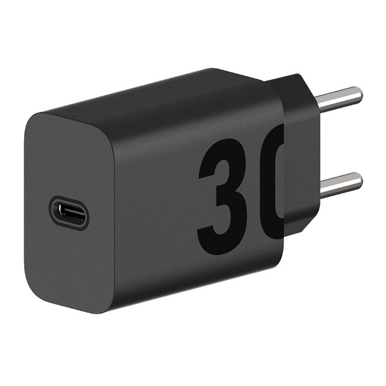 Fonte de Carregador Motorola Turbo Power, 30W, USB, Preto, 278868