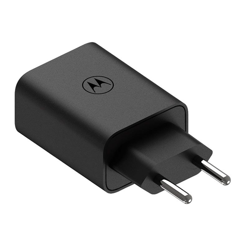 Fonte de Carregador Motorola Turbo Power, 30W, USB, Preto, 278868