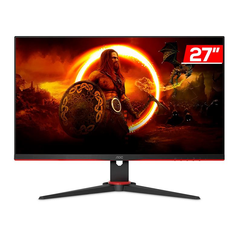 Monitor Gamer AOC 27G2E1, 27 Pol, IPS, FHD, 1ms, 100Hz, HDMI/DP, 27G2E1