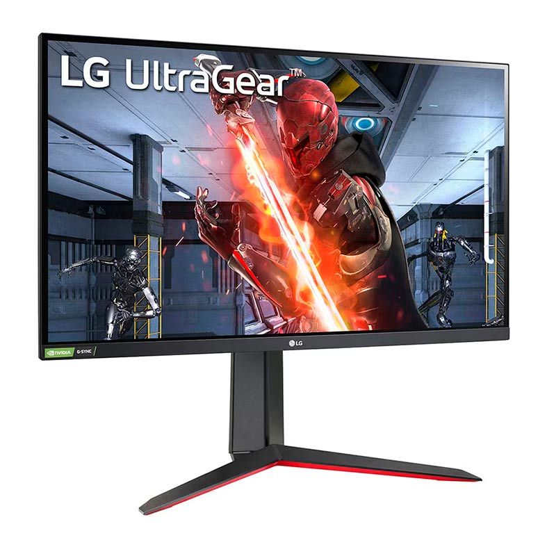 Monitor Gamer LG UltraGear, 27 Pol IPS, FHD, 1ms, 144Hz, Freesync, G-Sync, HDMI/DP, 27GN65R-B