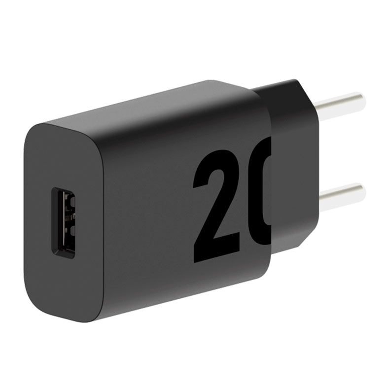 Fonte de Carregador Motorola Turbo Power, 20W, USB, Preto, 283052