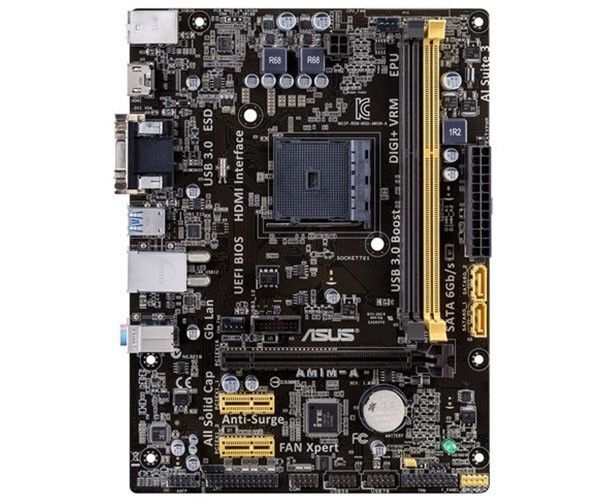 Placa Mae Asus AM1M-A/BR DDR3 Socket AM1 Chipset AMD Sempron/Athlon