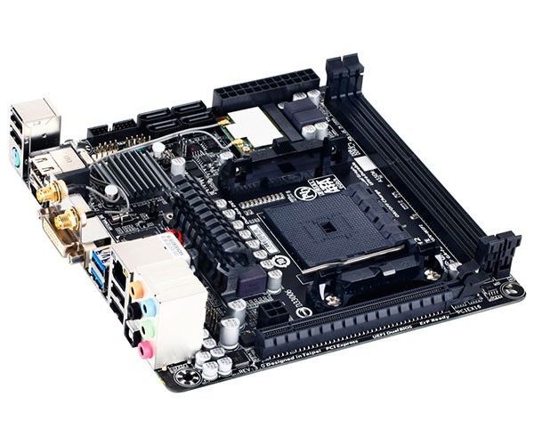 Placa Mae Gigabyte GA-F2A88XN-WIFI DDR3 Socket FM2+ Chipset AMD A88X