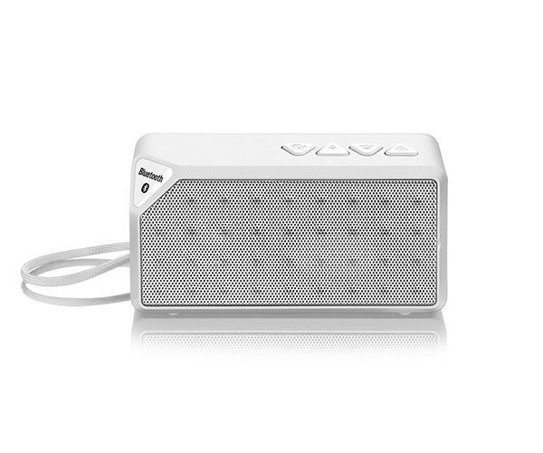 Caixa de Som Multi Portatil Bluetooth 8w Rms Branca, SP176