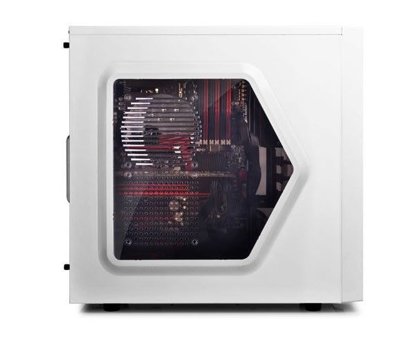 Gabinete DeepCool Tesseract WH com Janela, DP-ATX-TSRSWWH - BOX