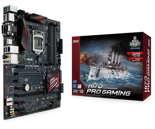 ASUS H170-PRO & Intel 第6世代Core i7-6700 - PCパーツ