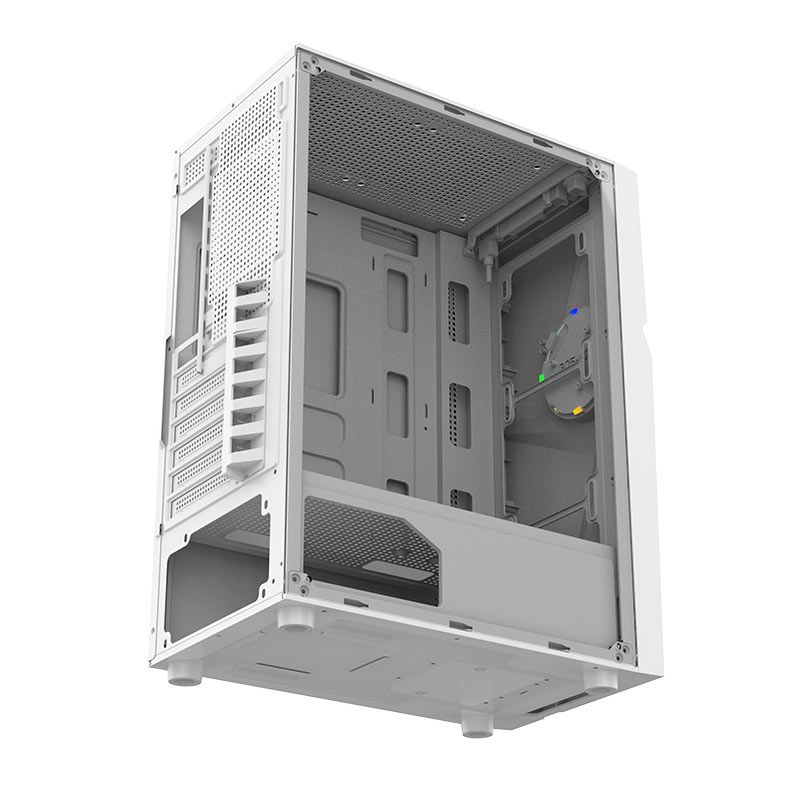 Gabinete Gamer Alseye 305-3, Mid-Tower, Lateral de Vidro, Branco, 305-3-W