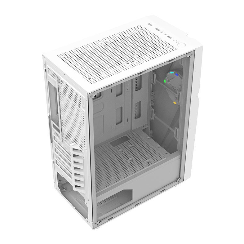 Gabinete Gamer Alseye 305-3, Mid-Tower, Lateral de Vidro, Branco, 305-3-W