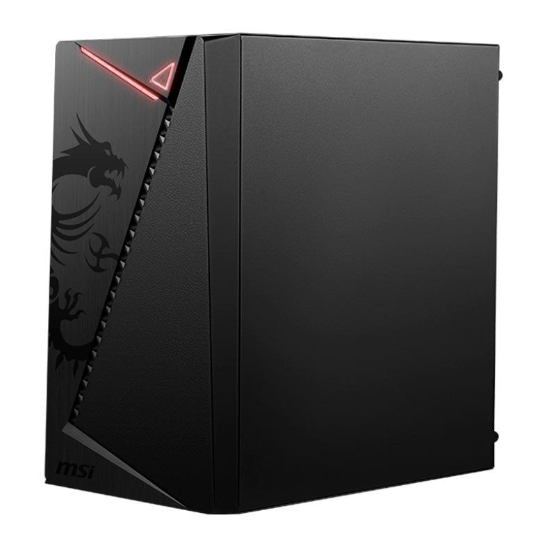 Gabinete Gamer MSI MAG Shield M301, Mid-Tower, Com 1 Fan, Preto, 306-7G13M25-809