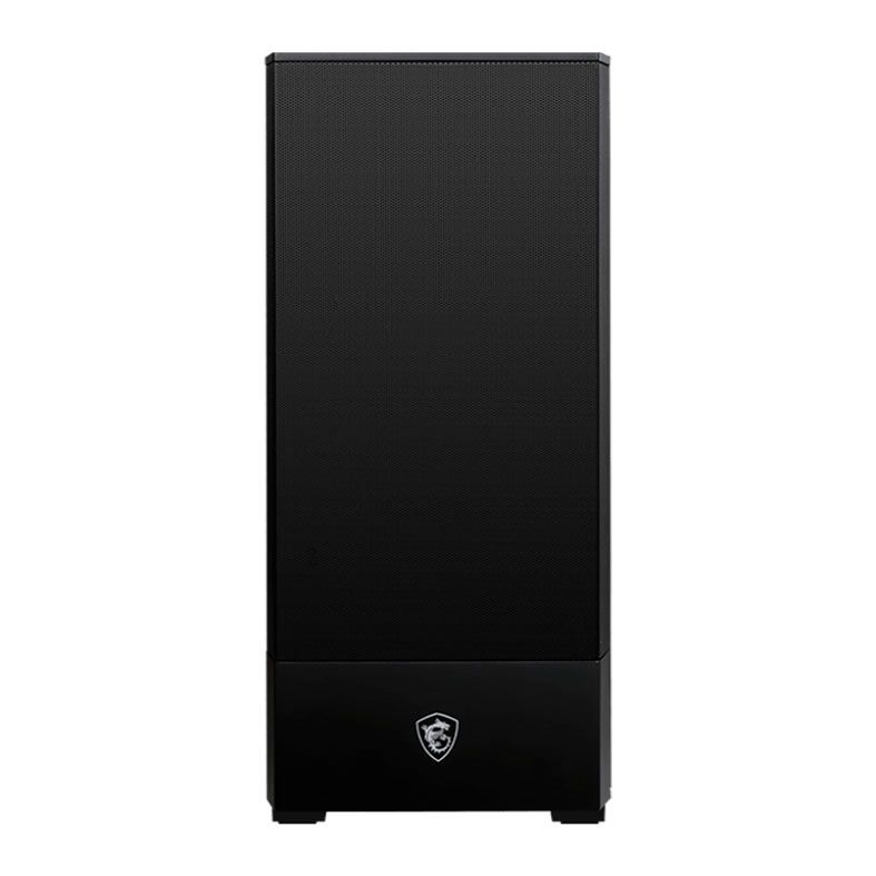 Gabinete Gamer MSI MPG Forge 111R, ARGB, Mid-Tower, Lateral de Vidro, Com 1 Fan, Preto, 306-7G16X21-809