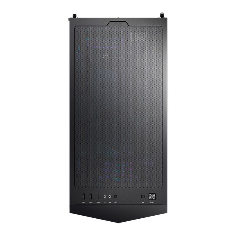 Gabinete Gamer MSI MAG Gungnir 300R Airflow, ARGB, Mid-Tower, Lateral de Vidro, Com 4 Fans, Preto, 306-7G21R21-W57