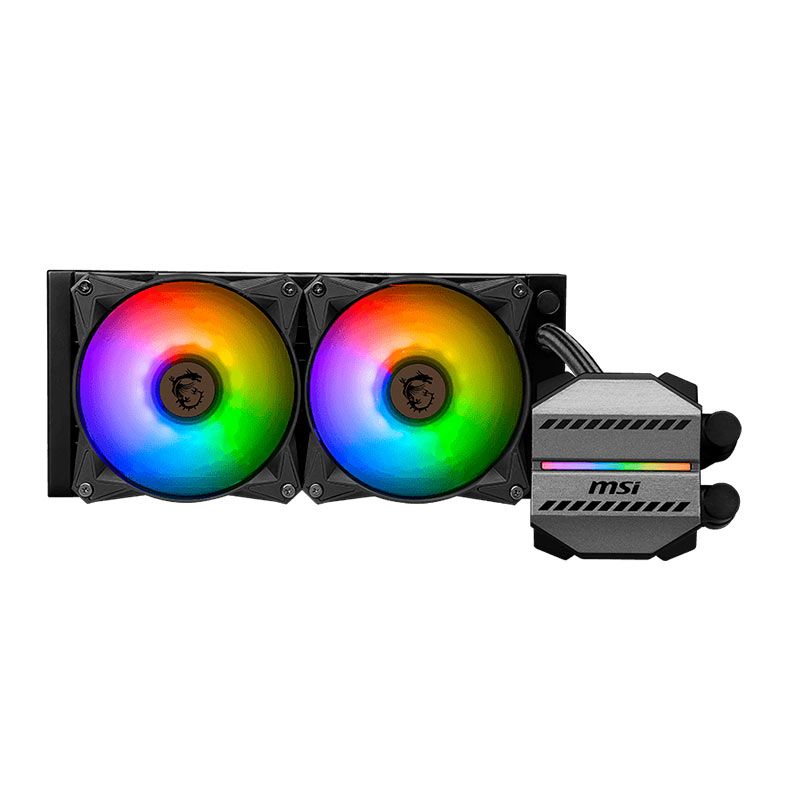 Water Cooler MSI MAG Coreliquid M240, ARGB, 240mm, Preto, 306-7ZW4R14-813