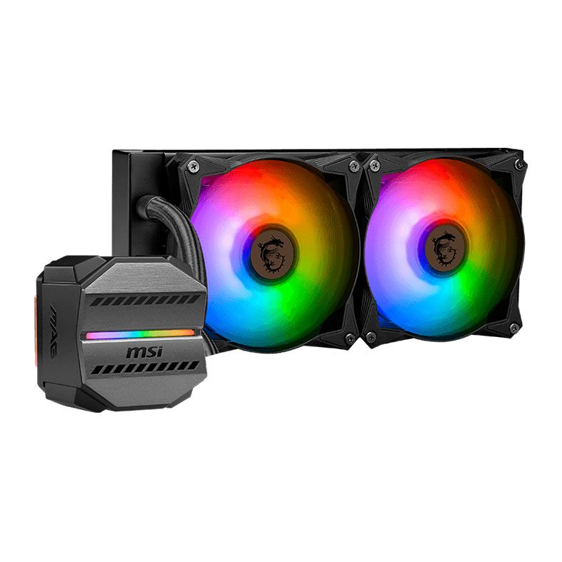 Water Cooler MSI MAG Coreliquid M240, ARGB, 240mm, Preto, 306-7ZW4R14-813