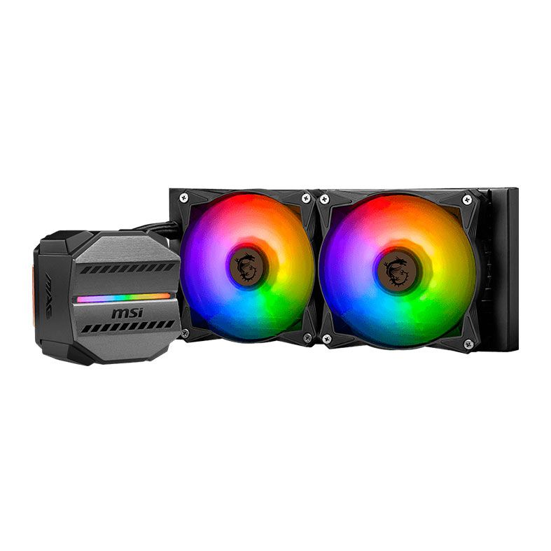Water Cooler MSI MAG Coreliquid M240, ARGB, 240mm, Preto, 306-7ZW4R14-813