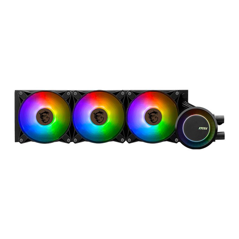 Water Cooler MSI MAG Coreliquid E360, ARGB, 360mm, Preto, 306-7ZW6E17-C24