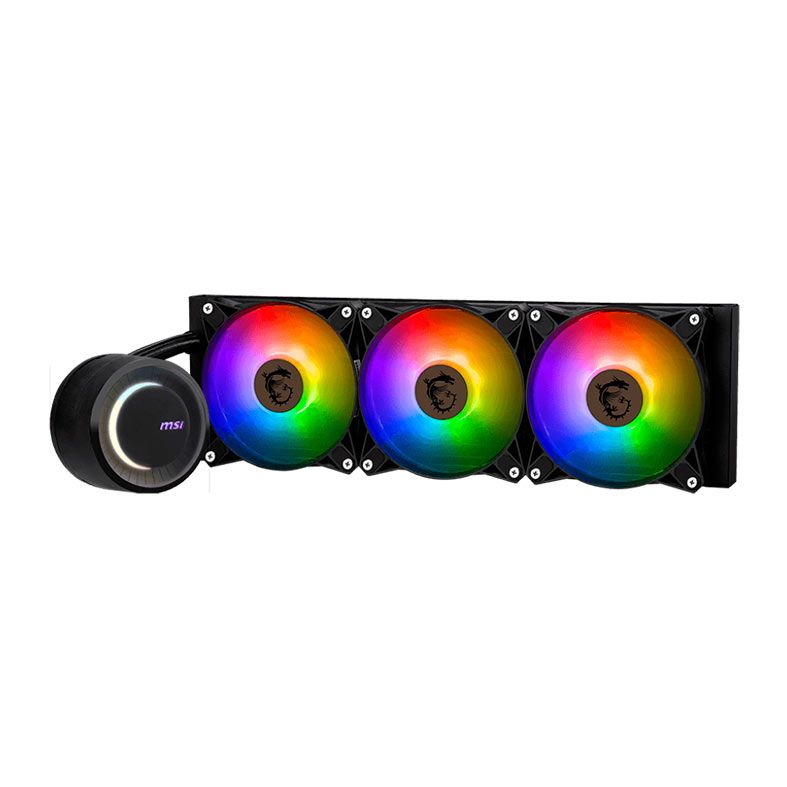Water Cooler MSI MAG Coreliquid E360, ARGB, 360mm, Preto, 306-7ZW6E17-C24
