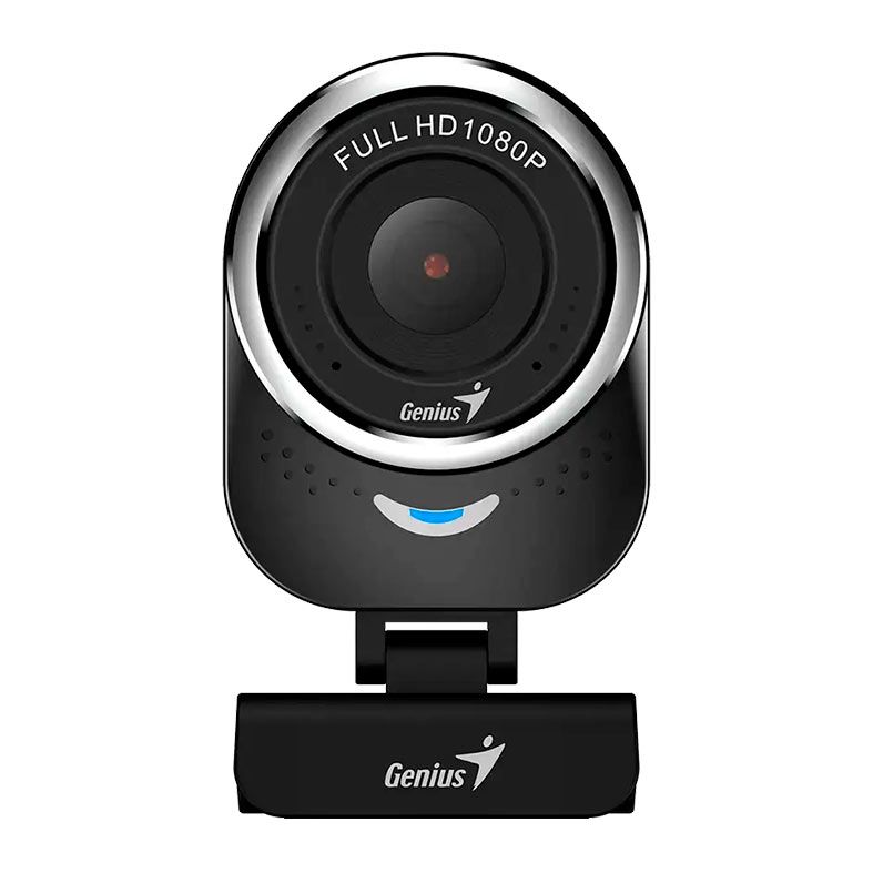 Webcam Genius QCam 6000, FHD, 2MP, USB, Preto, 32200002407