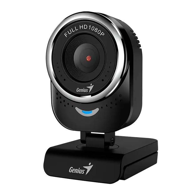 Webcam Genius QCam 6000, FHD, 2MP, USB, Preto, 32200002407