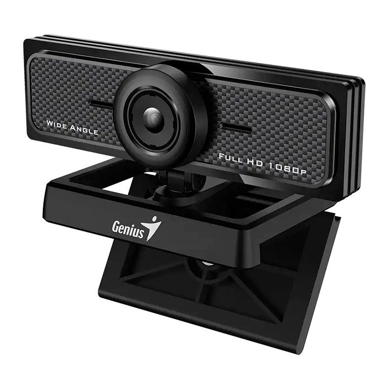 Webcam Genius WideCam F100 V2, FHD, 2MP, USB, Preto, 32200004400