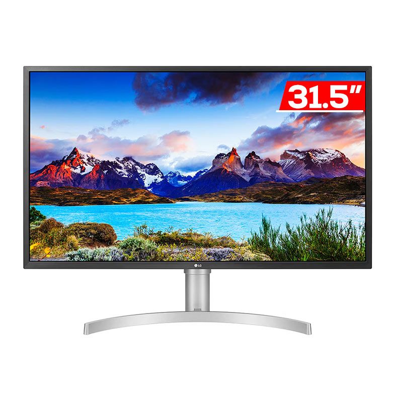 Monitor LG, 31.5 Pol, VA, 4K HDR, 4ms, 60Hz, HDMI/DP, 32UL750-W