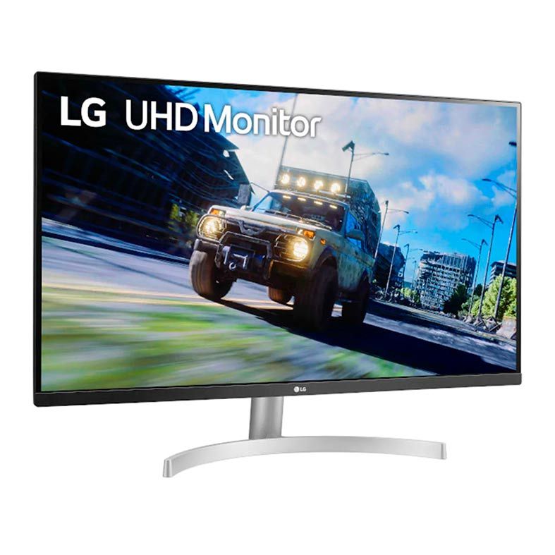 Monitor Gamer LG, 31.5 Pol VA, UHD 4K, 4ms, 60Hz, FreeSync, HDMI/DP, 32UN500-W