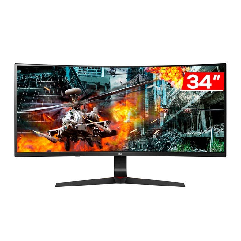 Monitor Gamer Lg Ultragear 34 Pol Ips Uw Fhd 1ms 144hz Freesync G Sync Hdmivga 34gl750 3031