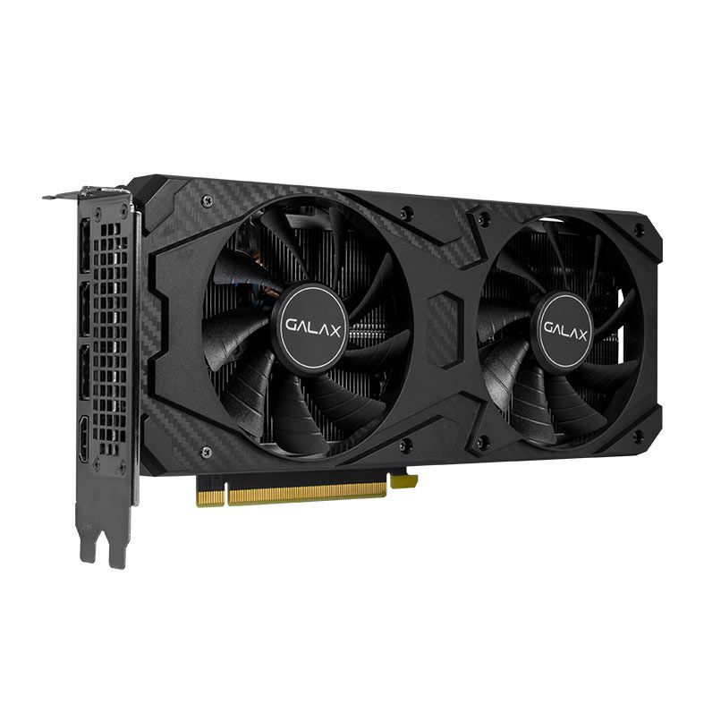 Placa de Video Galax GeForce RTX 3060 1-Click OC, LHR, 12GB, GDDR6, 192-bit, 36NOL7MD1VOC-NAC