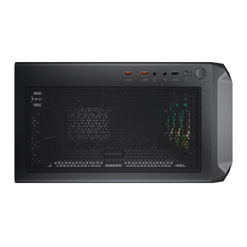 Gabinete Gamer Cougar Archon 2 Mesh RGB, Lateral de Vidro, Com  3 Fans, Preto, 385CC50.0001
