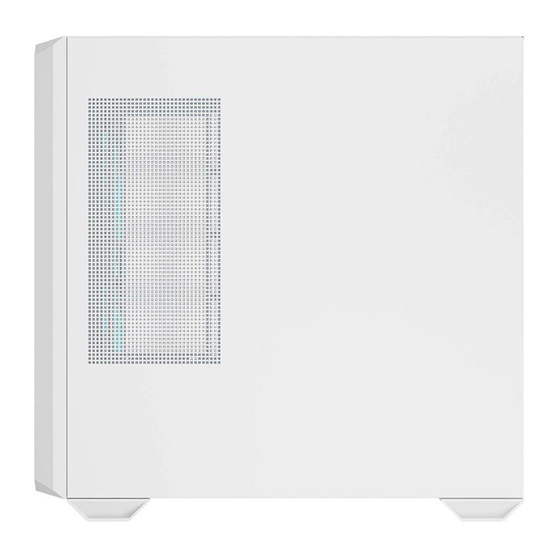Gabinete Gamer Cougar MX600 Mini RGB, Mini-Tower, Lateral de Vidro, Com 3 Fans, Branco, 385GC90.0002
