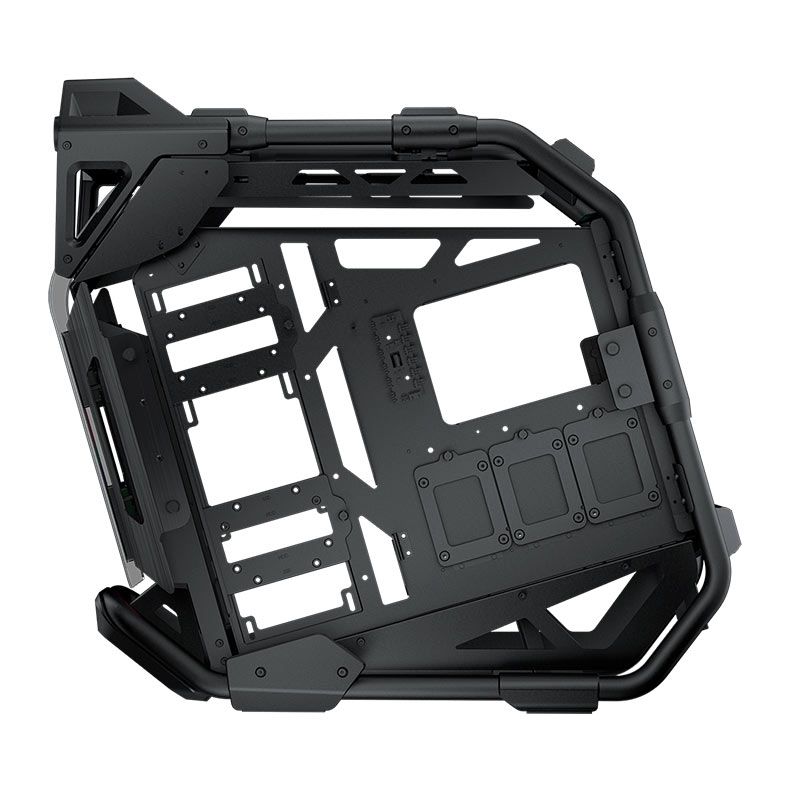 Gabinete Gamer Cougar Cratus, RGB, Mid-Tower, Lateral de Vidro, Com 3 Fan, Preto, 385LMS0.0001