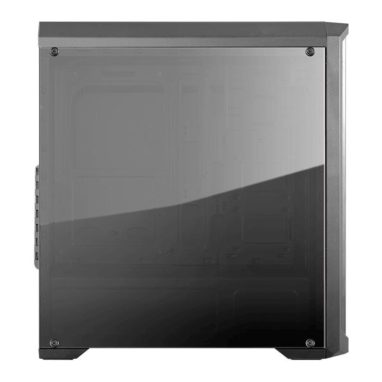 Gabinete Gamer Cougar MX330-G AIR, Lateral em Vidro, Com 3 Fans, Preto, 385NC10.0021