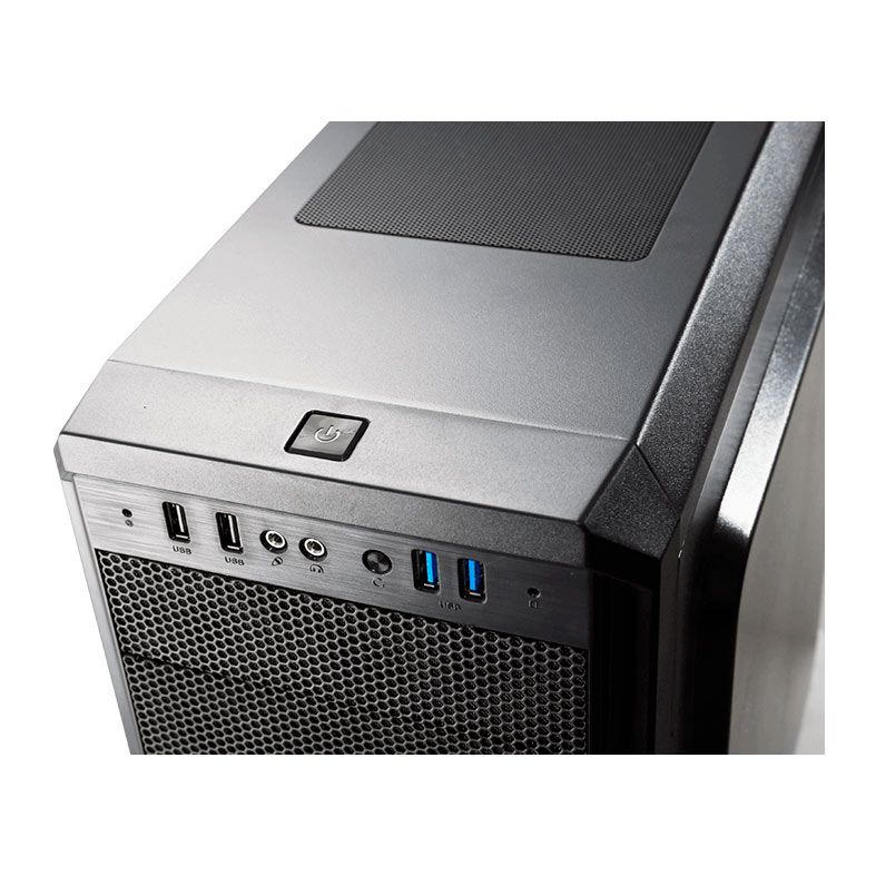 Gabinete Gamer Cougar MX330-G AIR, Lateral em Vidro, Com 3 Fans, Preto, 385NC10.0021