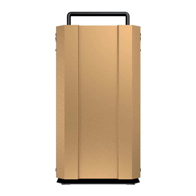 Gabinete Gamer Cougar Dust 2 Desert Sand, Com 2 Fans, Preto e Dourado, 385QM90.0009
