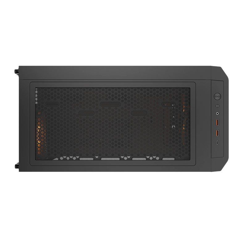 Gabinete Gamer Cougar Airface Flo, RGB, Mid-Tower, Lateral de Vidro, Com 3 Fans, Preto, 385YA60.0001