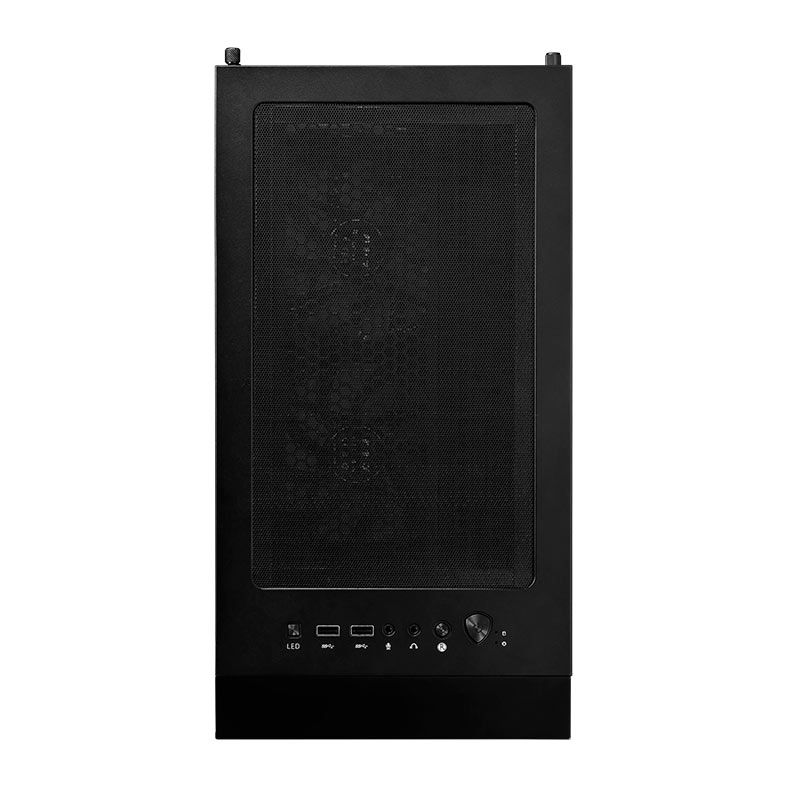 Gabinete Gamer MSI MAG Forge 120A B65, RGB, Mid-Tower, Lateral De Vidro, Com 6 Fans, Fonte 650W, Preto, 3B6-BZ05025-HH9