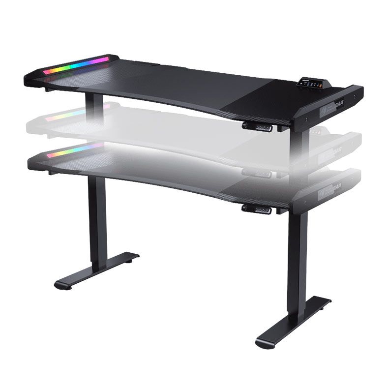 Mesa Gamer Cougar E-Mars, RGB, Preto, 3M1503SB.0011