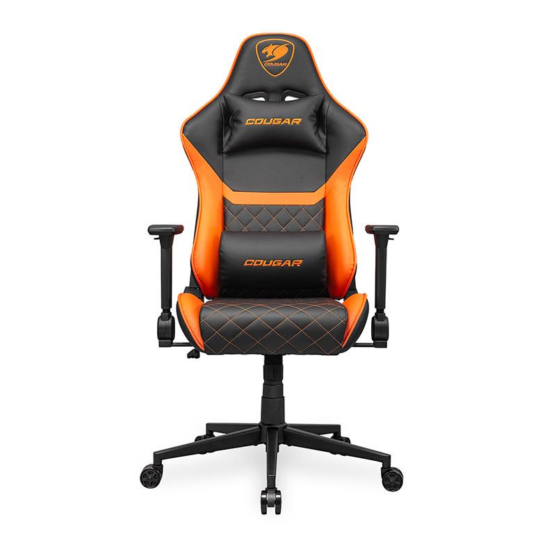 Cadeira Gamer Cougar Armor One V2, Preto e Laranja, 3MAO2ORB.0001
