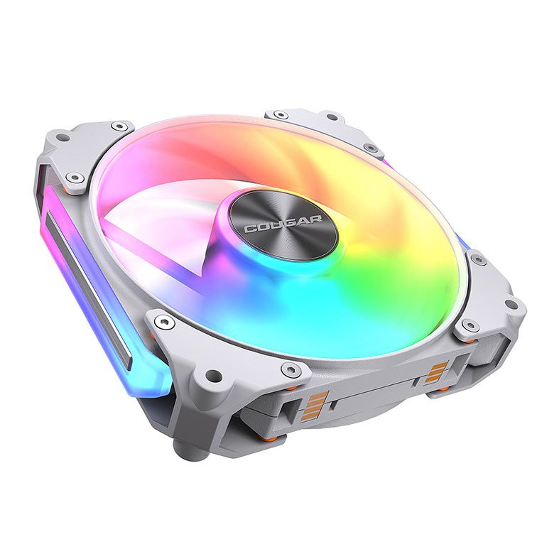 Ventoinha Cougar Apolar 120 ARGB, 120mm, Branco, 3MAPR12A1.0002