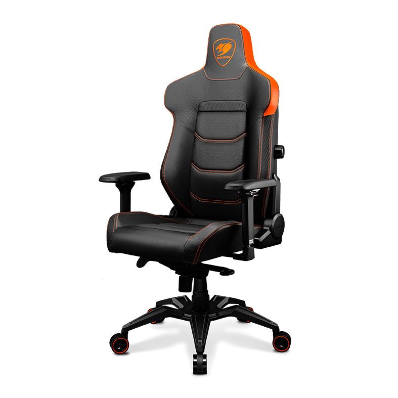 Cadeira Gamer Cougar Armor Evo, Preto e Laranja, 3MEVOORB.0001