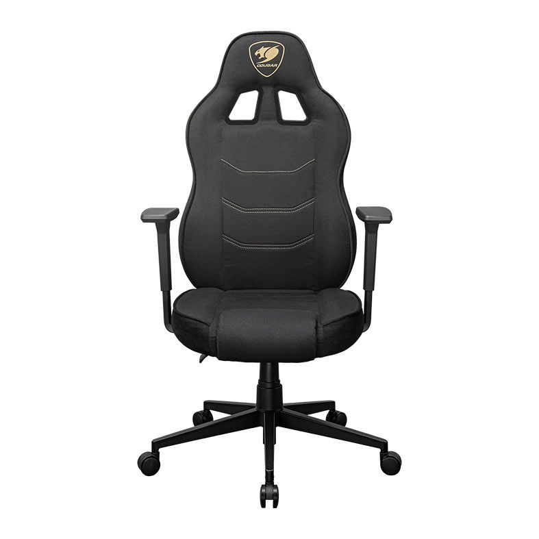 Cadeira Gamer Cougar Fusion One Gold F, Preto, 3MFOFGLB.0001