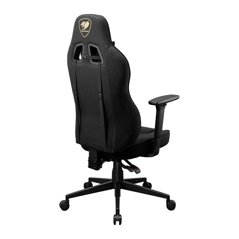 Cadeira Gamer Cougar Fusion One Gold F, Preto, 3MFOFGLB.0001