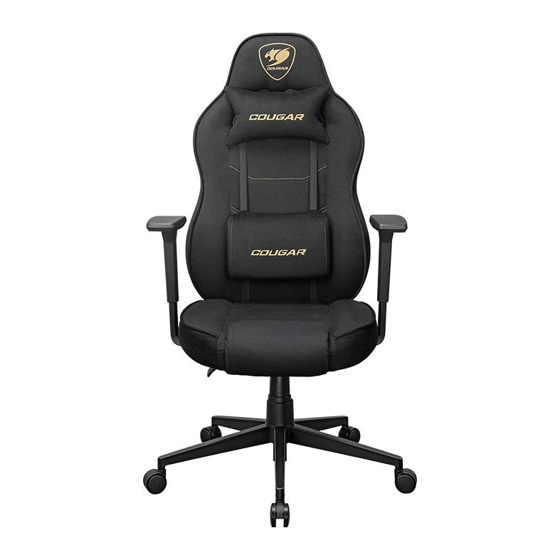 Cadeira Gamer Cougar Fusion One Gold F, Preto, 3MFOFGLB.0001