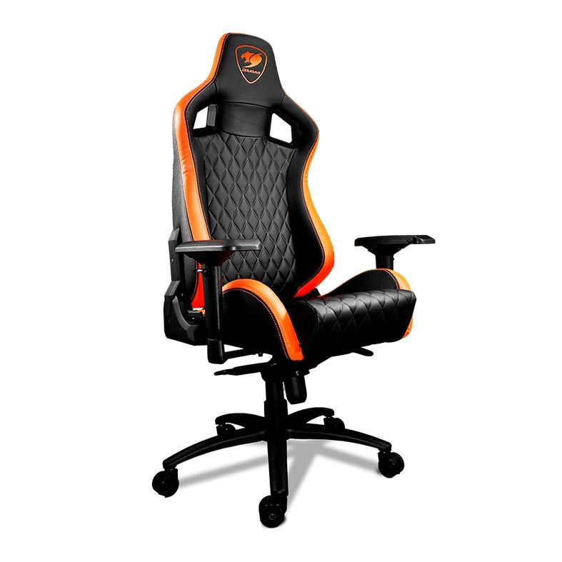 Cadeira Gamer Cougar Armor S Encosto Reclinável de 180° Construção